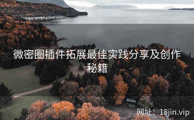 微密圈插件拓展最佳实践分享及创作秘籍
