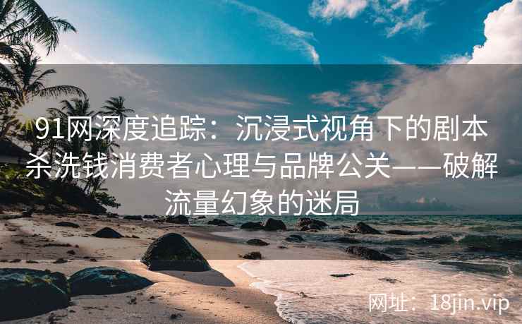 91网深度追踪：沉浸式视角下的剧本杀洗钱消费者心理与品牌公关——破解流量幻象的迷局