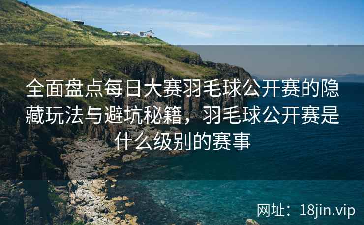 全面盘点每日大赛羽毛球公开赛的隐藏玩法与避坑秘籍，羽毛球公开赛是什么级别的赛事